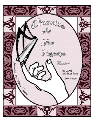 Book cover for Classics at Your Fingertips for Harp Book 1