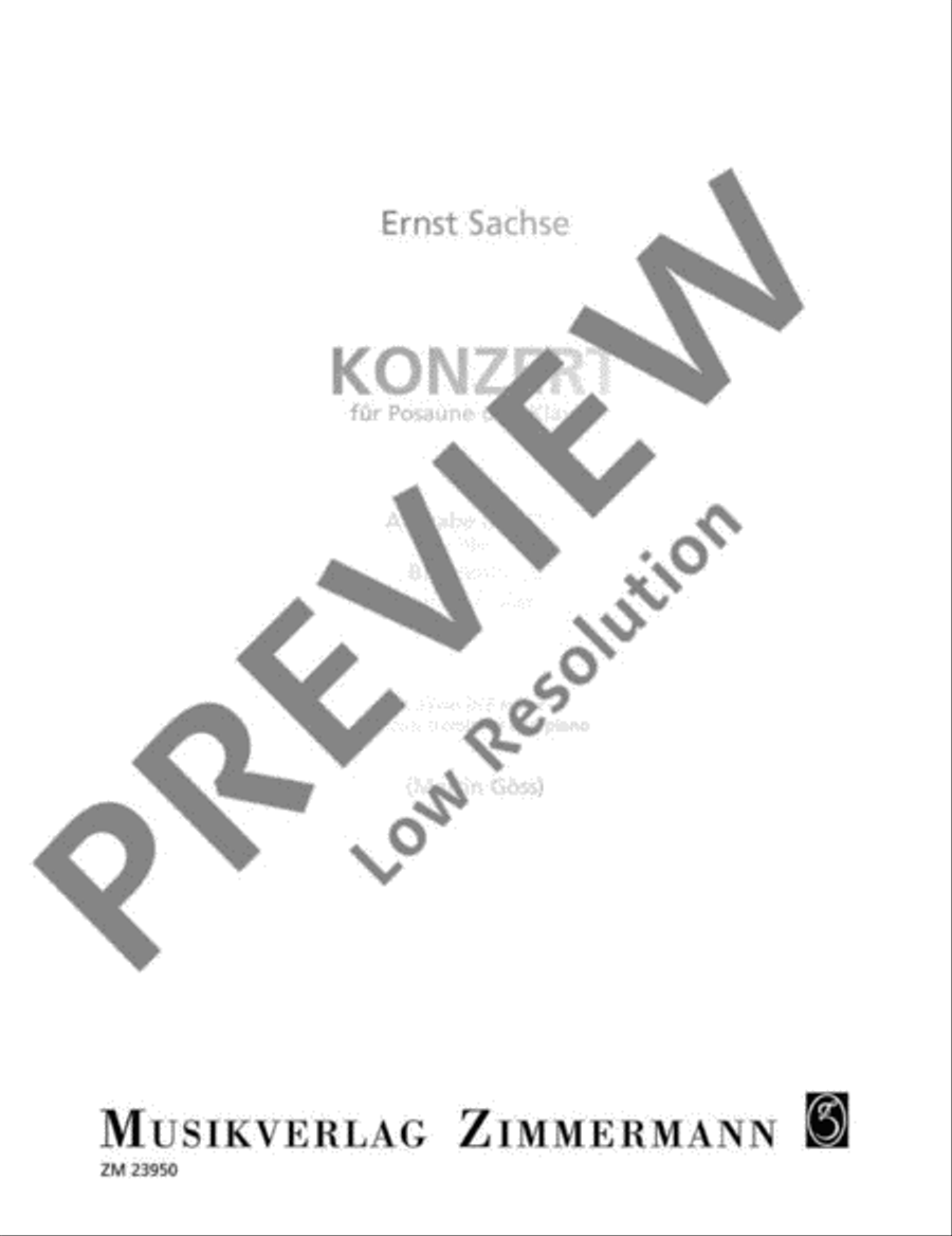 Concerto Bass Trombone scores gallery preview page 2