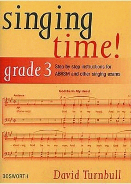 Singing Time Grade 3 Turnbull Abrsm