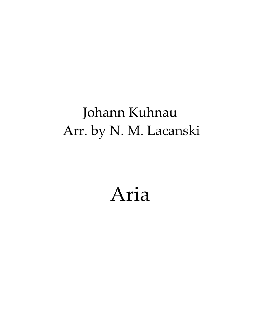 Aria String Quartet scores gallery preview page 1