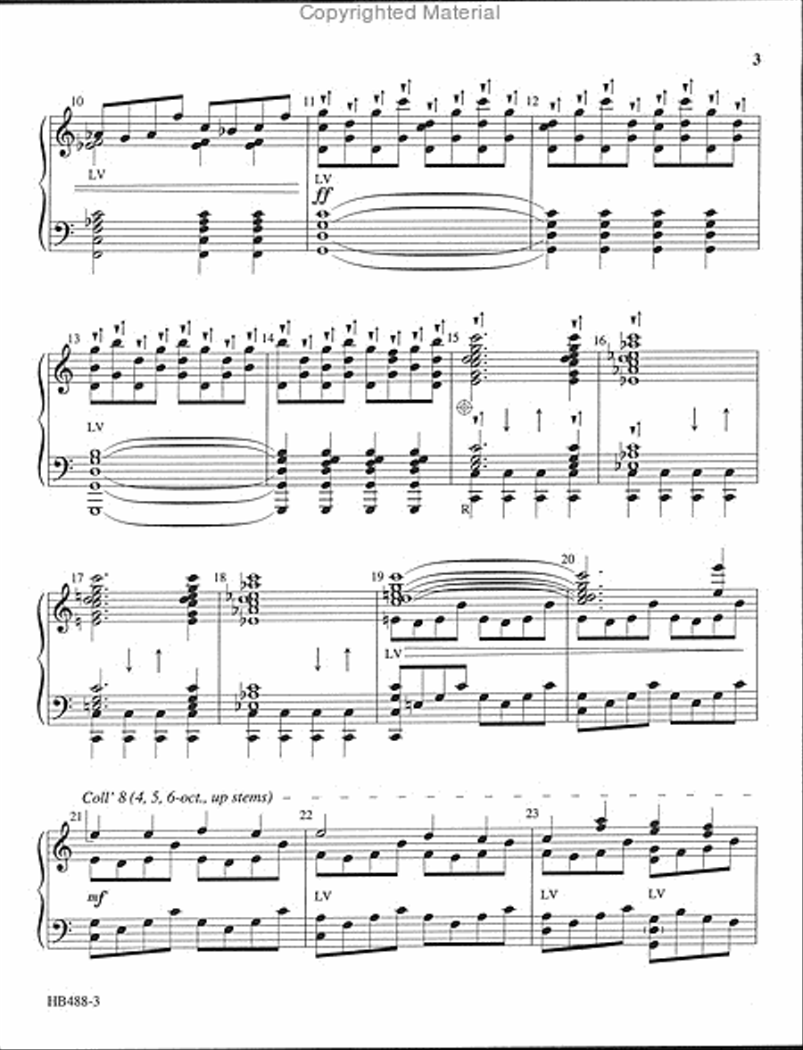 The Church's One Foundation - Krug 5-Octaves scores gallery preview page 3