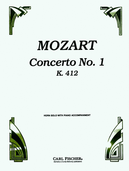 Concerto No. 1, K. 412
