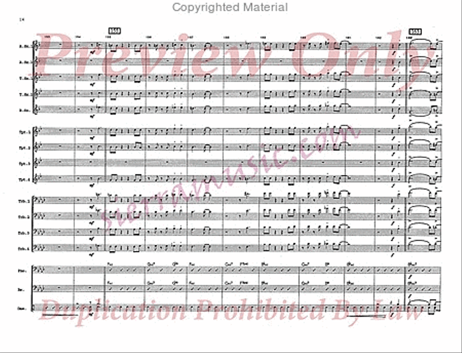 Airegin Airegin Big Band scores gallery preview page 15