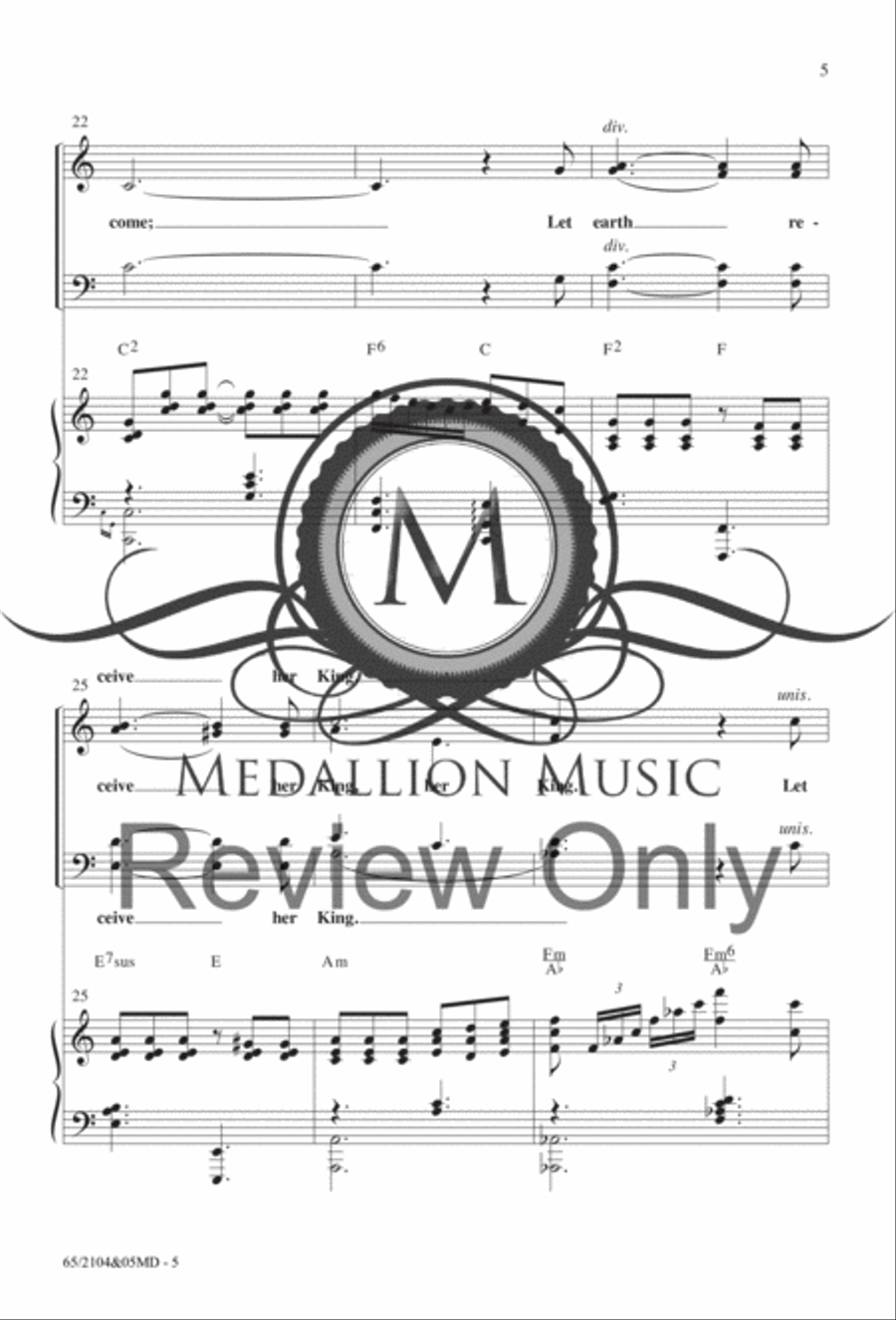 Love Made a Way - SATB with Performance CD 4-Part scores gallery preview page 6