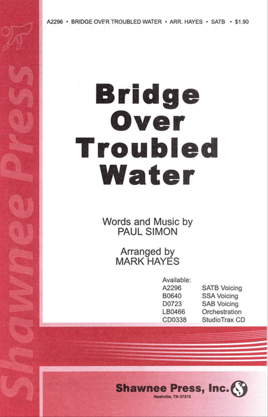 Bridge Over Troubled Water Choir scores gallery preview page 1