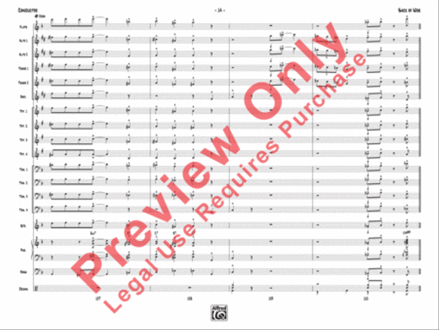 Sack of Woe Jazz Ensemble scores gallery preview page 17