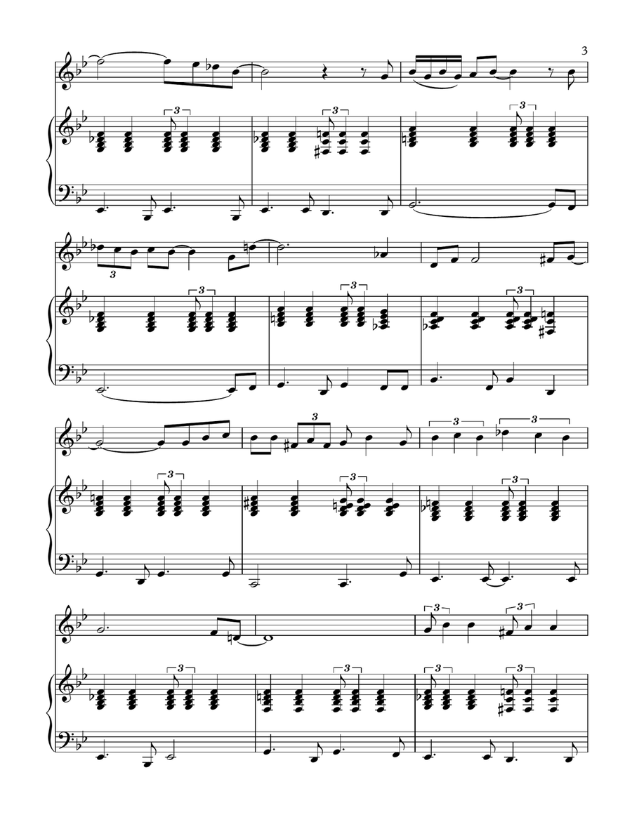 The Pink Panther from THE PINK PANTHER Small Ensemble scores gallery preview page 4