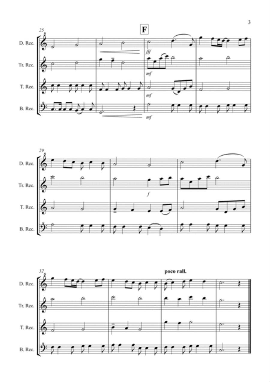 My Heart Will Go On (Love Theme from Titanic) Recorder scores gallery preview page 3