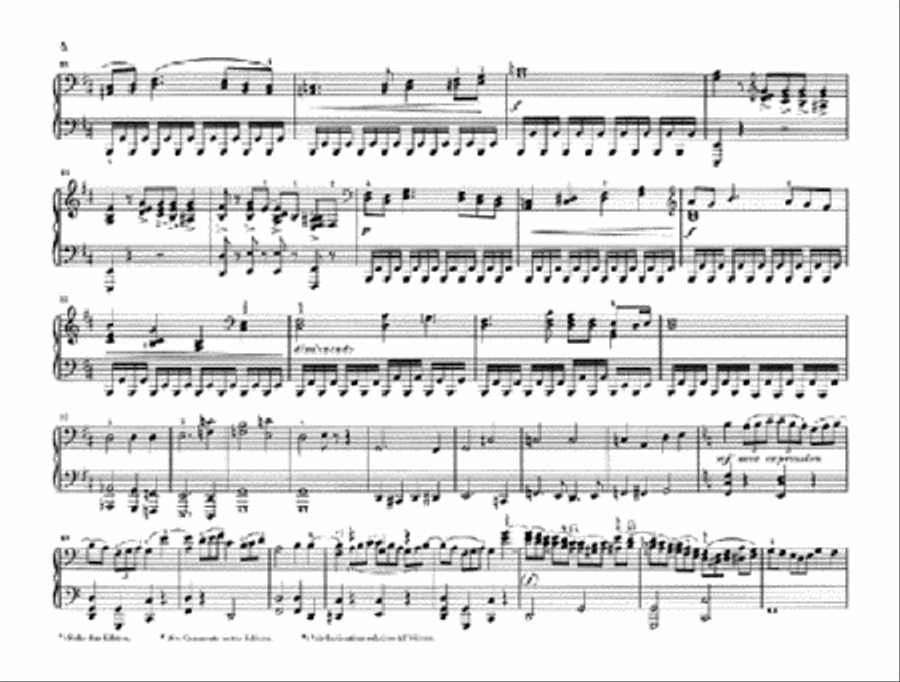 Symphony in B Minor Piano Solo scores gallery preview page 4