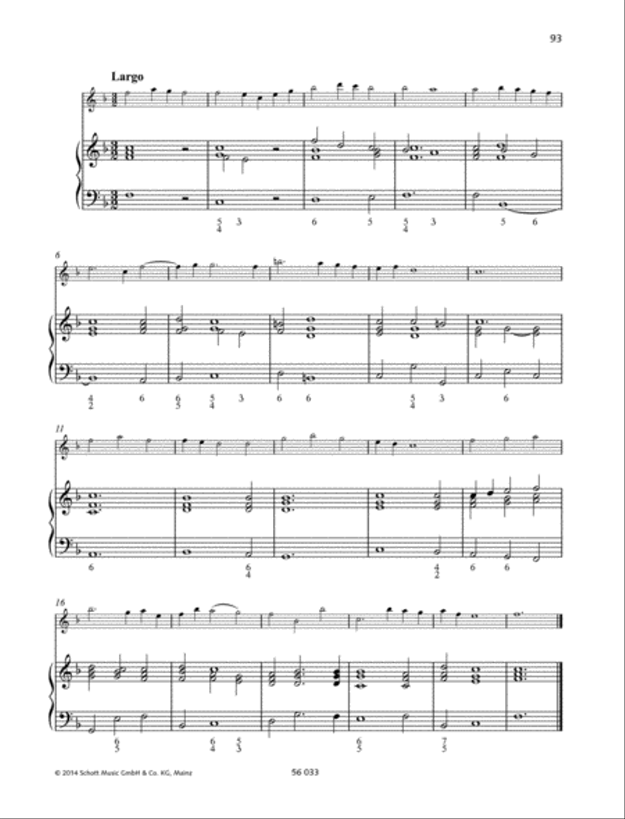 Sonata D minor, Op. 2 No. 2 Alto Recorder scores gallery preview page 6