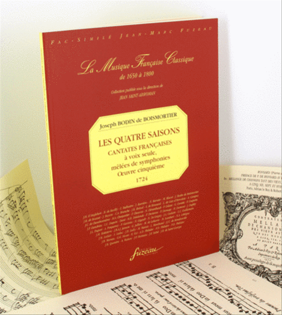 The Four Seasons - French Cantatas Voice scores gallery preview page 1