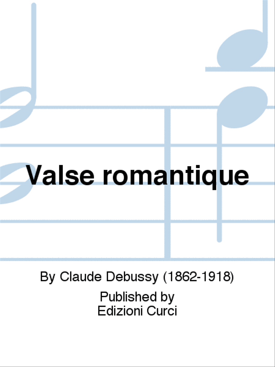 Valse romantique Piano Solo scores gallery preview page 1