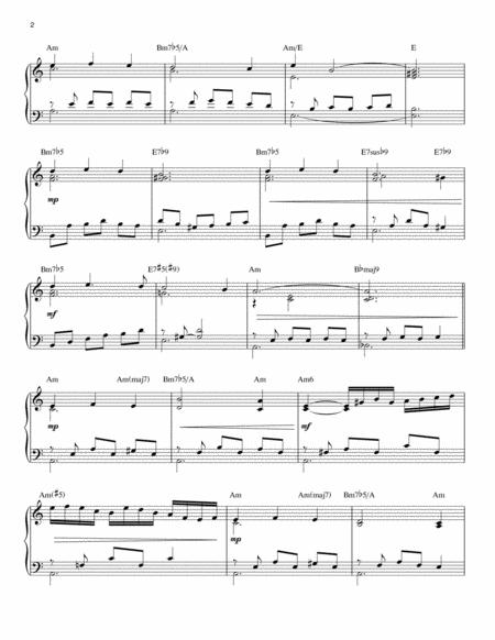 Charade [Jazz version] (arr. Brent Edstrom)