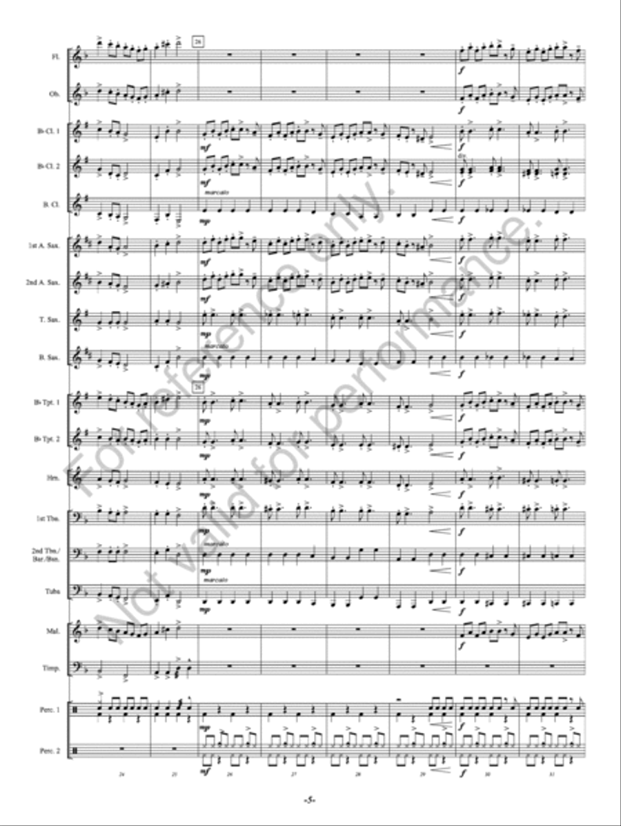 Winterwinds Winterwinds Concert Band scores gallery preview page 6