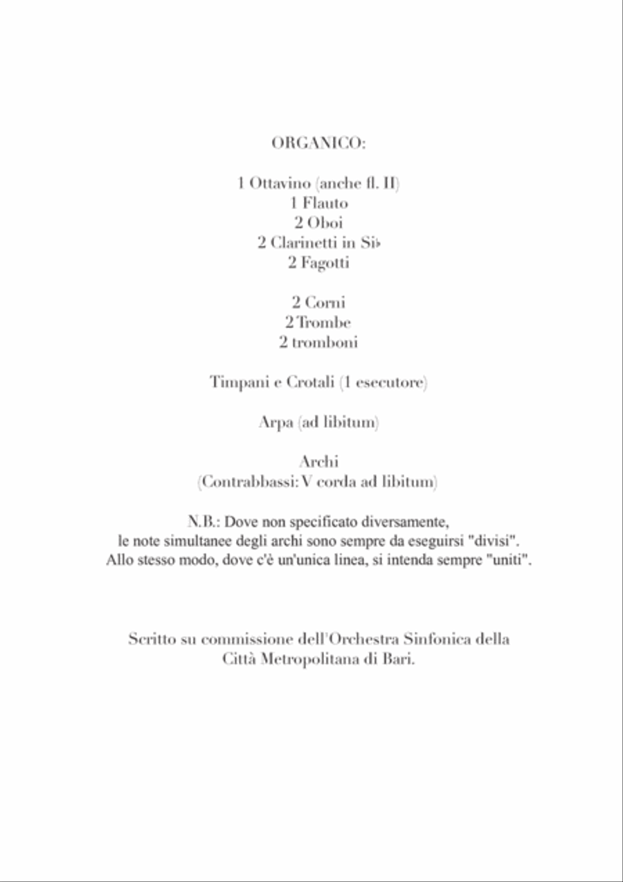Alberto Cara : Non dimenticate l'ospitalità (ES-24-001) - Score Only Full Orchestra scores gallery preview page 4