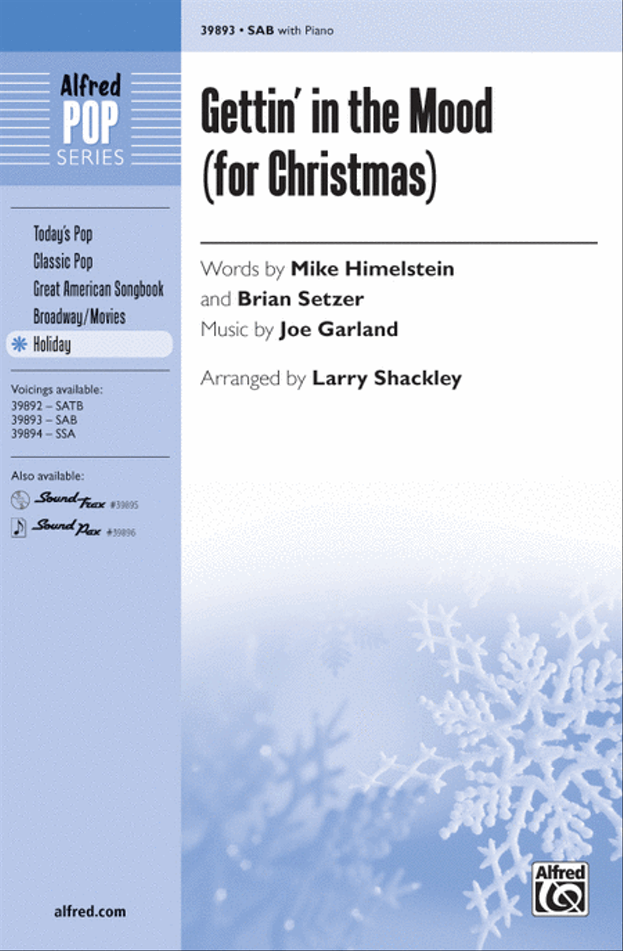 Gettin' in the Mood (for Christmas) 3-Part scores gallery preview page 1