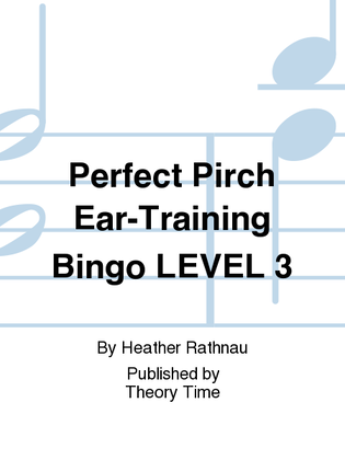 Perfect Pirch Ear-Training Bingo LEVEL 3