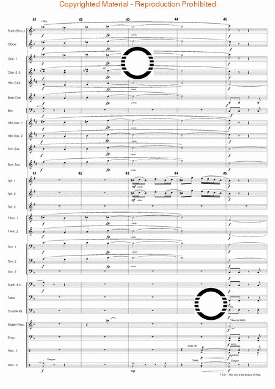 The Spirit Soars The Spirit Soars Concert Band scores gallery preview page 10