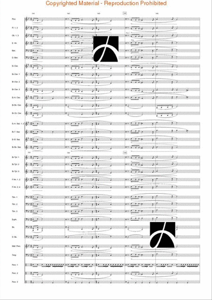 Kraftwerk Concert Band scores gallery preview page 30