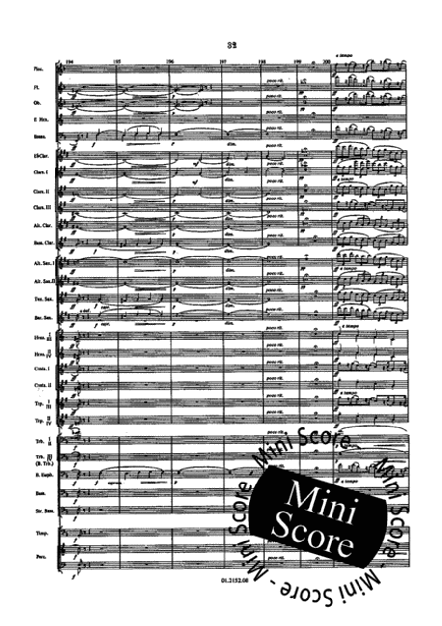 Le Roi D'Ys Concert Band scores gallery preview page 38