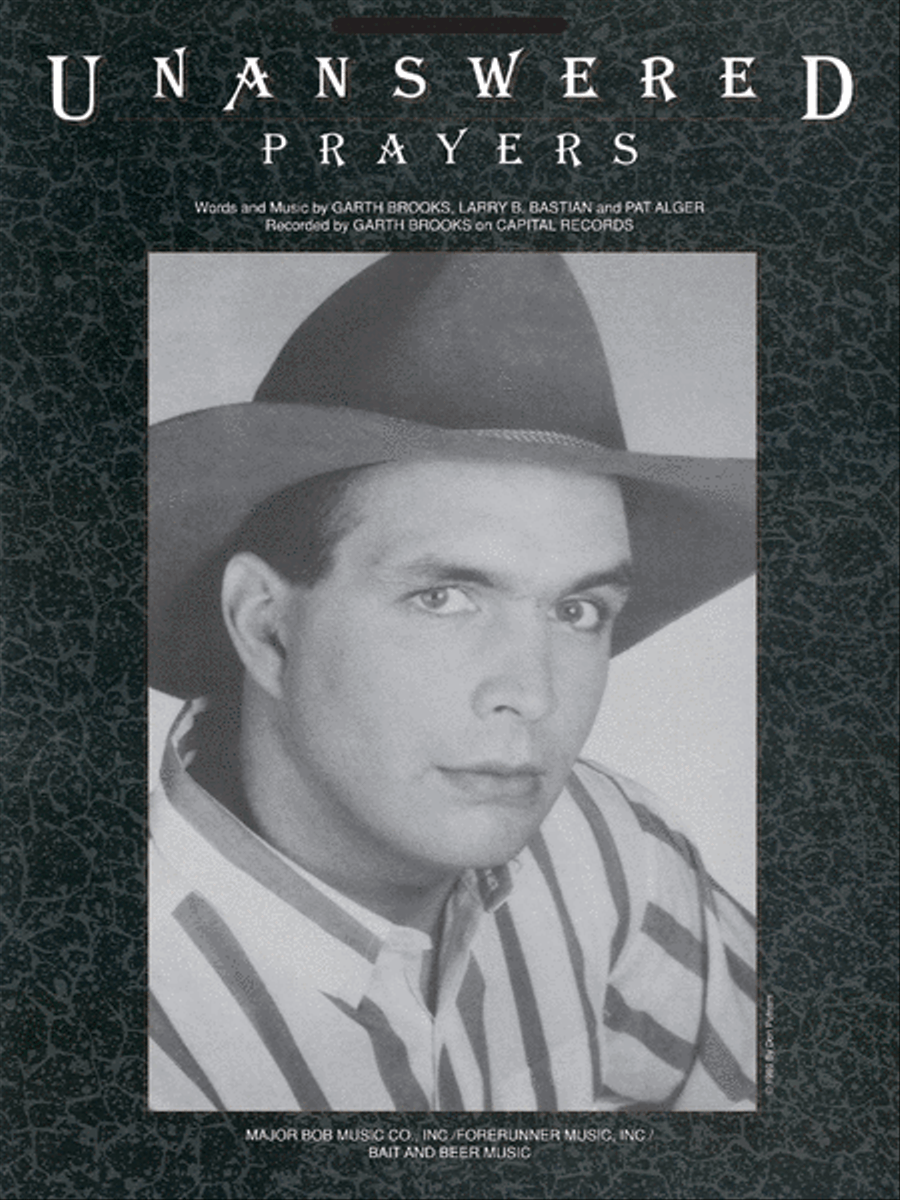 Unanswered Prayers Piano, Vocal, Guitar scores gallery preview page 1