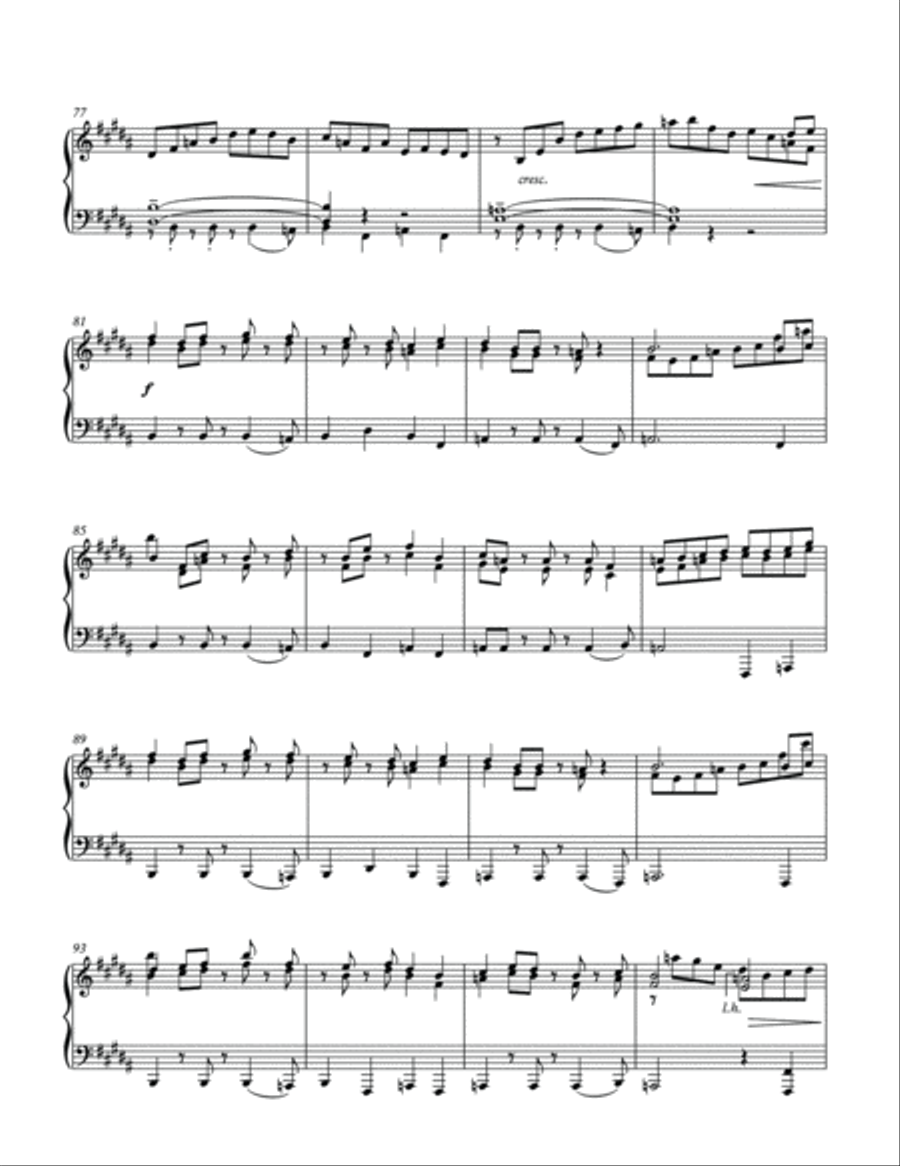 Spring (Wild Horseradish Jam) (Stardew Valley Piano Collections) Piano Solo scores gallery preview page 6
