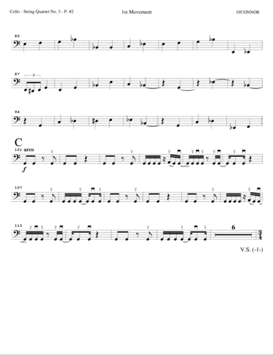 String Quartet No. 3 