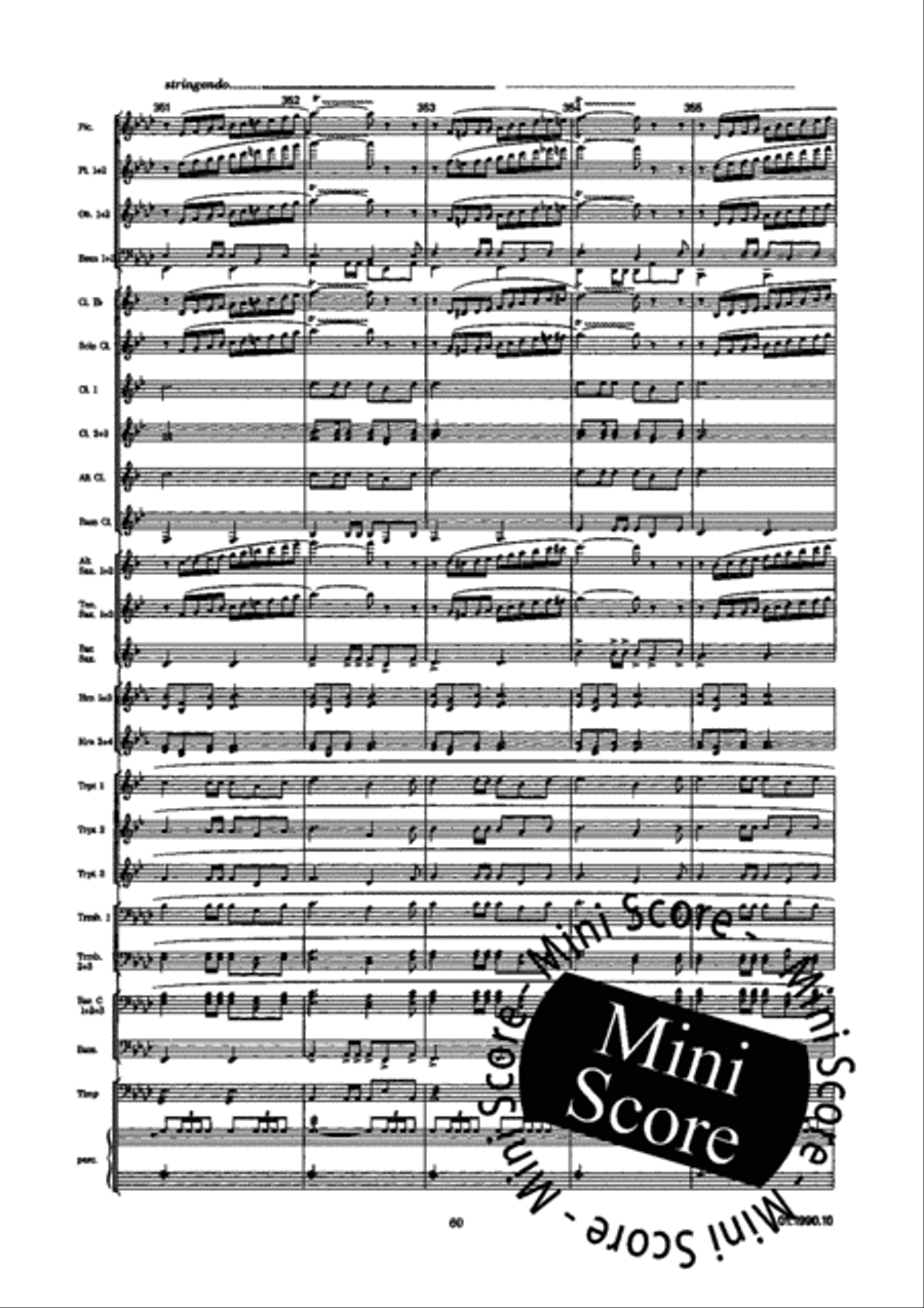Wald Sinfonie Concert Band scores gallery preview page 68