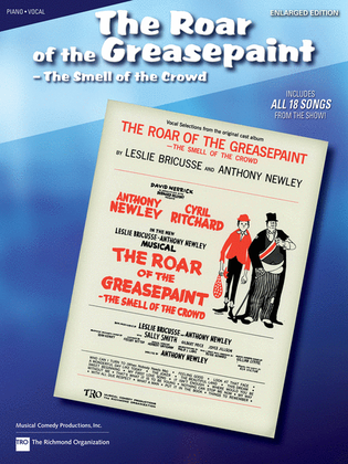 Book cover for The Roar of the Greasepaint, the Smell of the Crowd