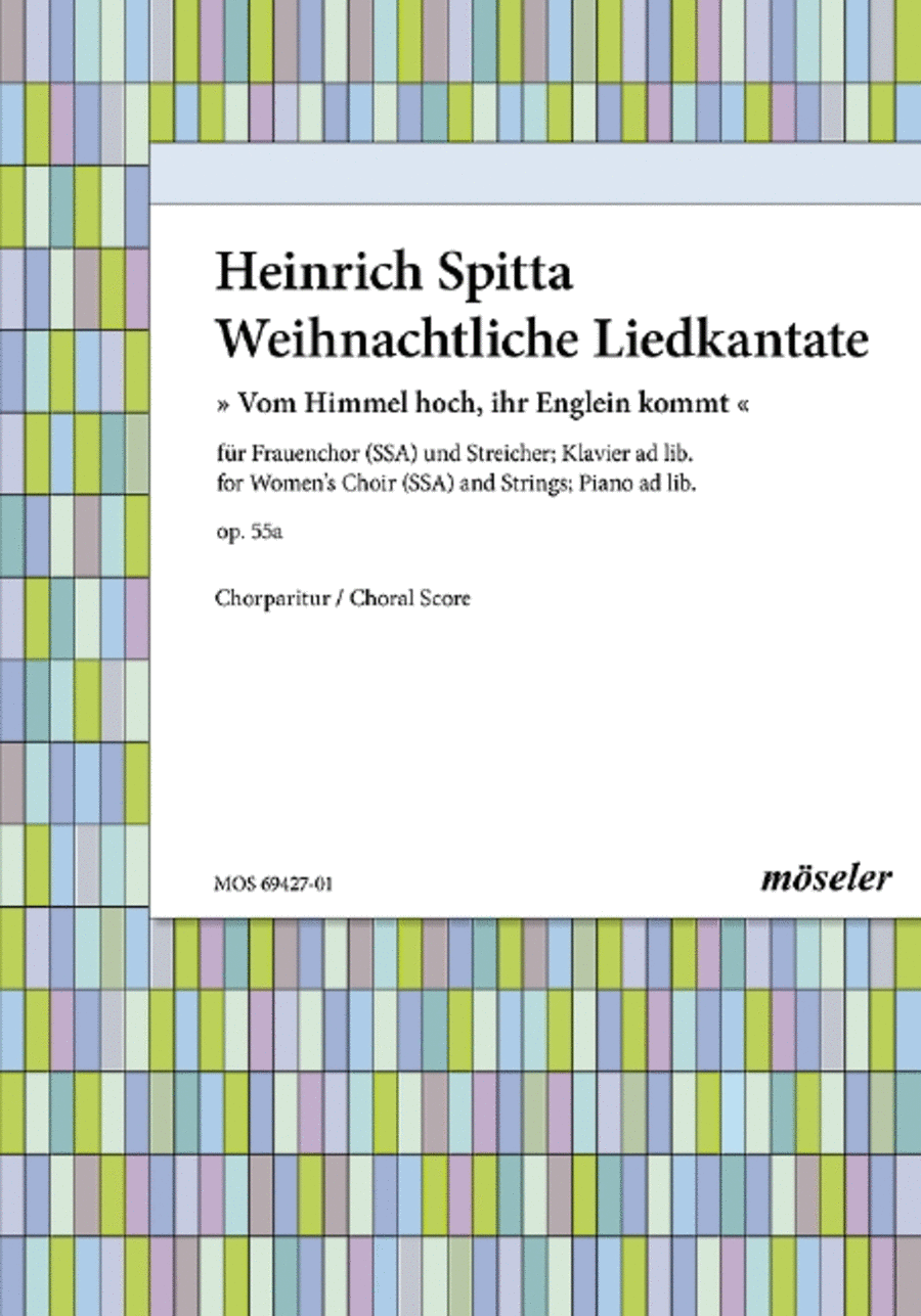 Christmassy song cantata Christmassy song cantata SSA scores gallery preview page 1