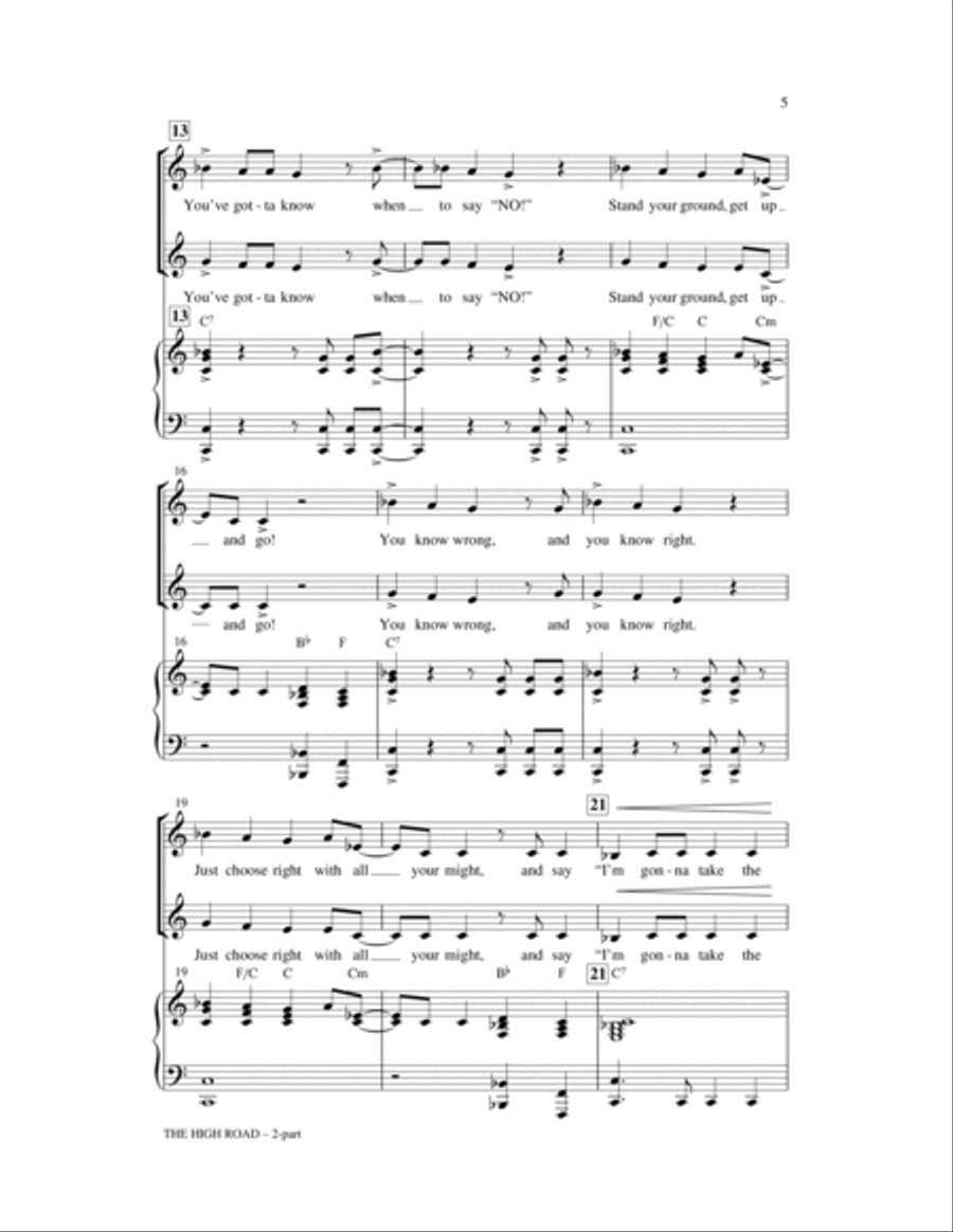 The High Road 2-Part scores gallery preview page 3