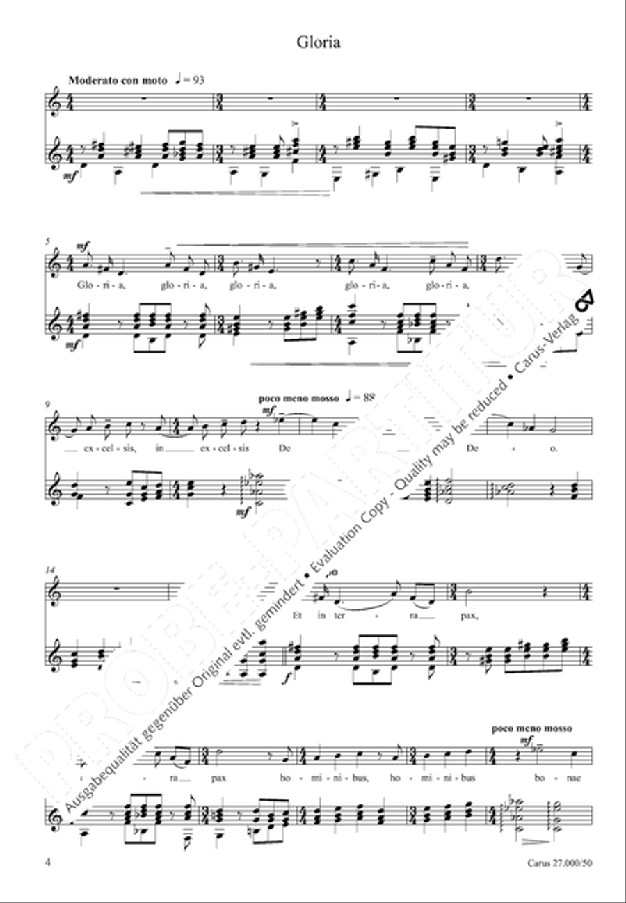 Messa di Gioia Choir scores gallery preview page 5