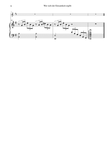 Gesänge des Harfners (Songs of the Harpist) for cor anglais and piano image number null