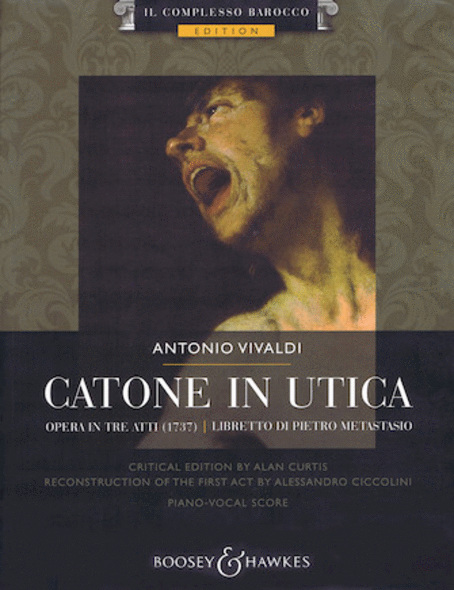 Catone in Utica Voice scores gallery preview page 1