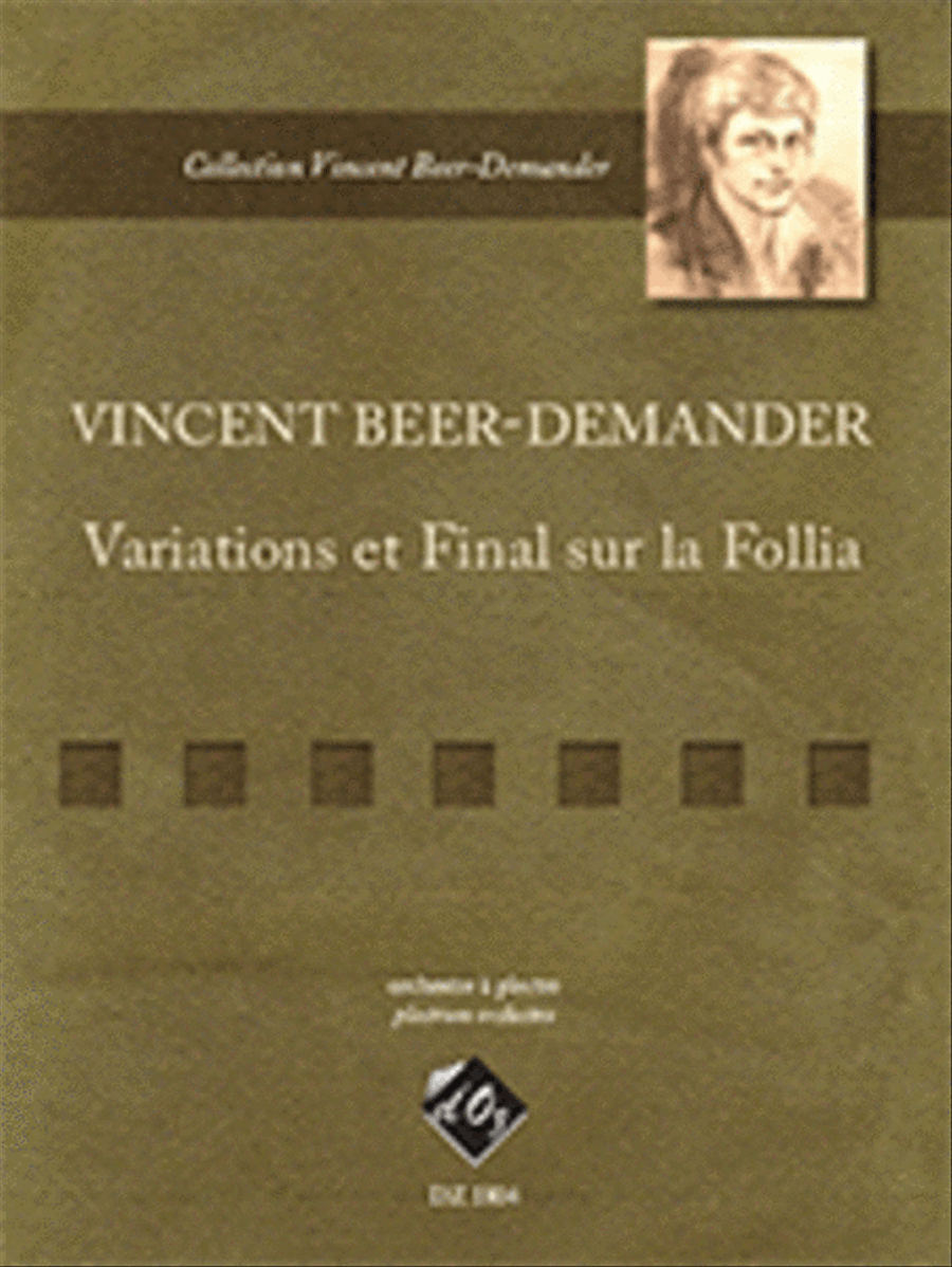 Variations et Final sur la Follia Orchestra scores gallery preview page 1