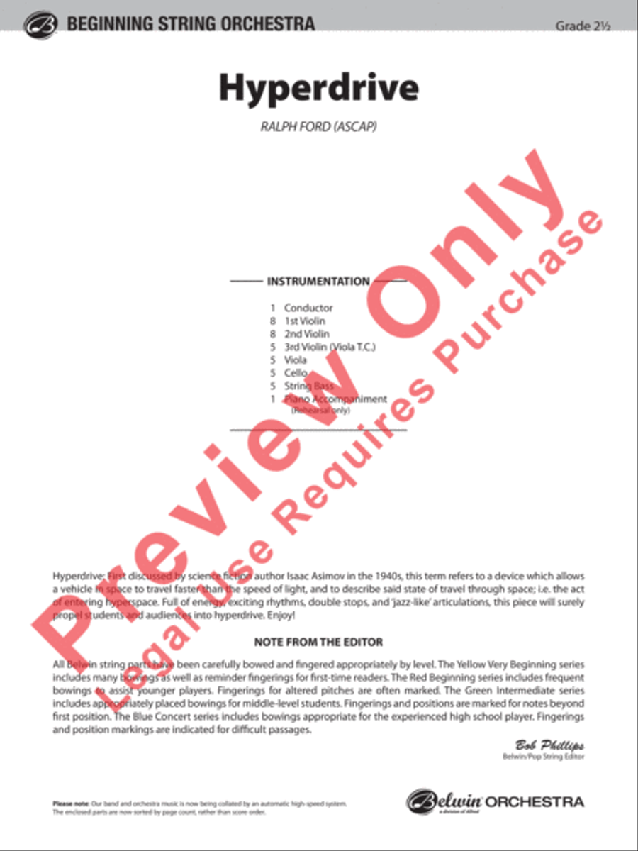 Hyperdrive String Orchestra scores gallery preview page 2