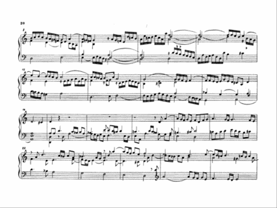 Krieger: Preludes and Fugues Organ scores gallery preview page 2