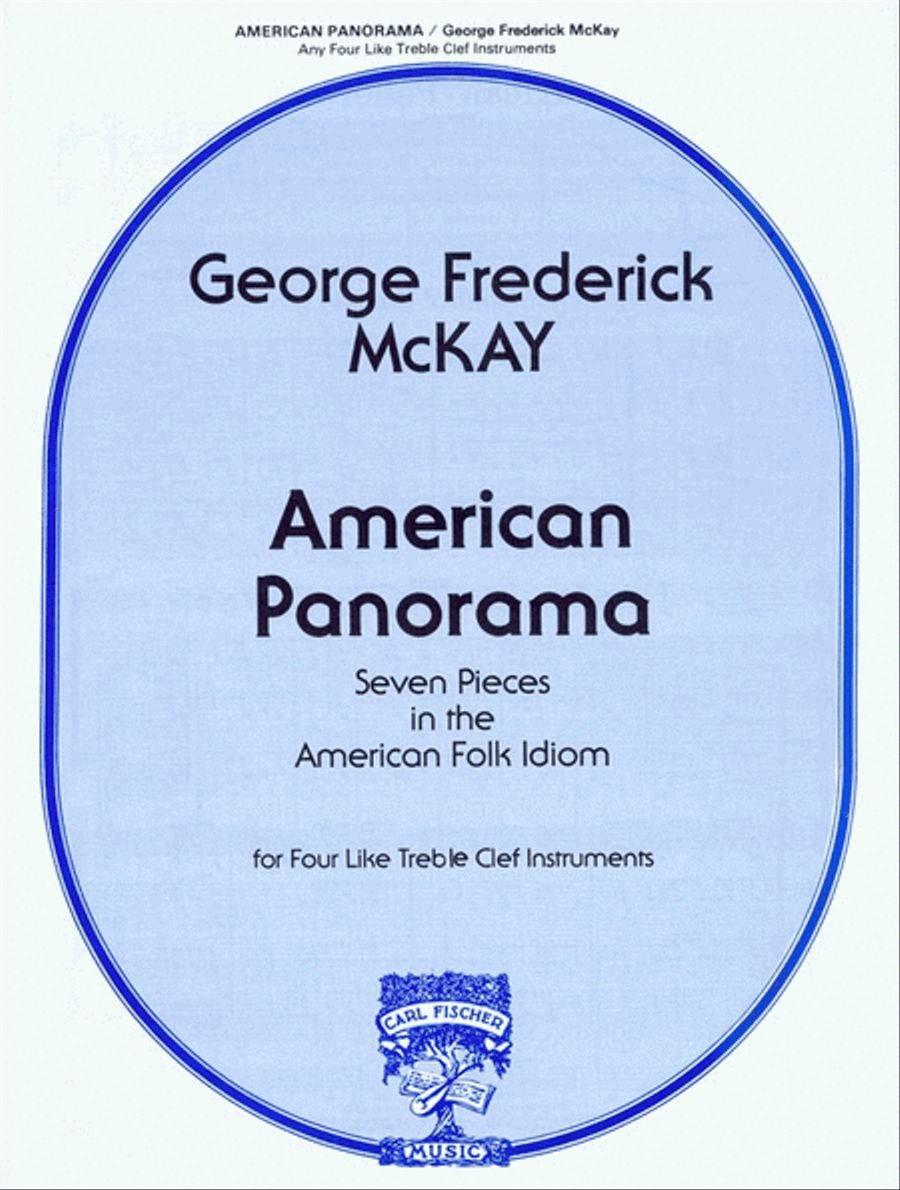 American Panorama A Clarinet scores gallery preview page 1