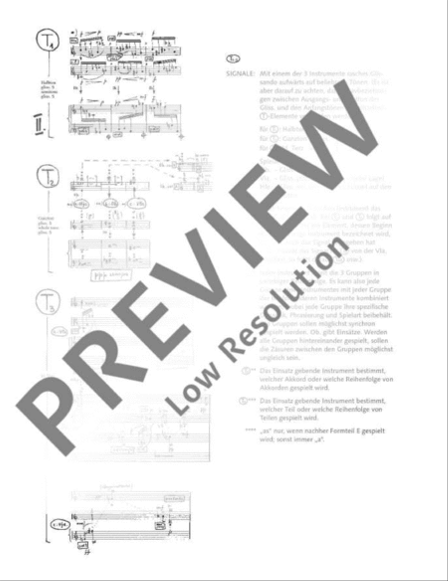 Trio Oboe scores gallery preview page 4
