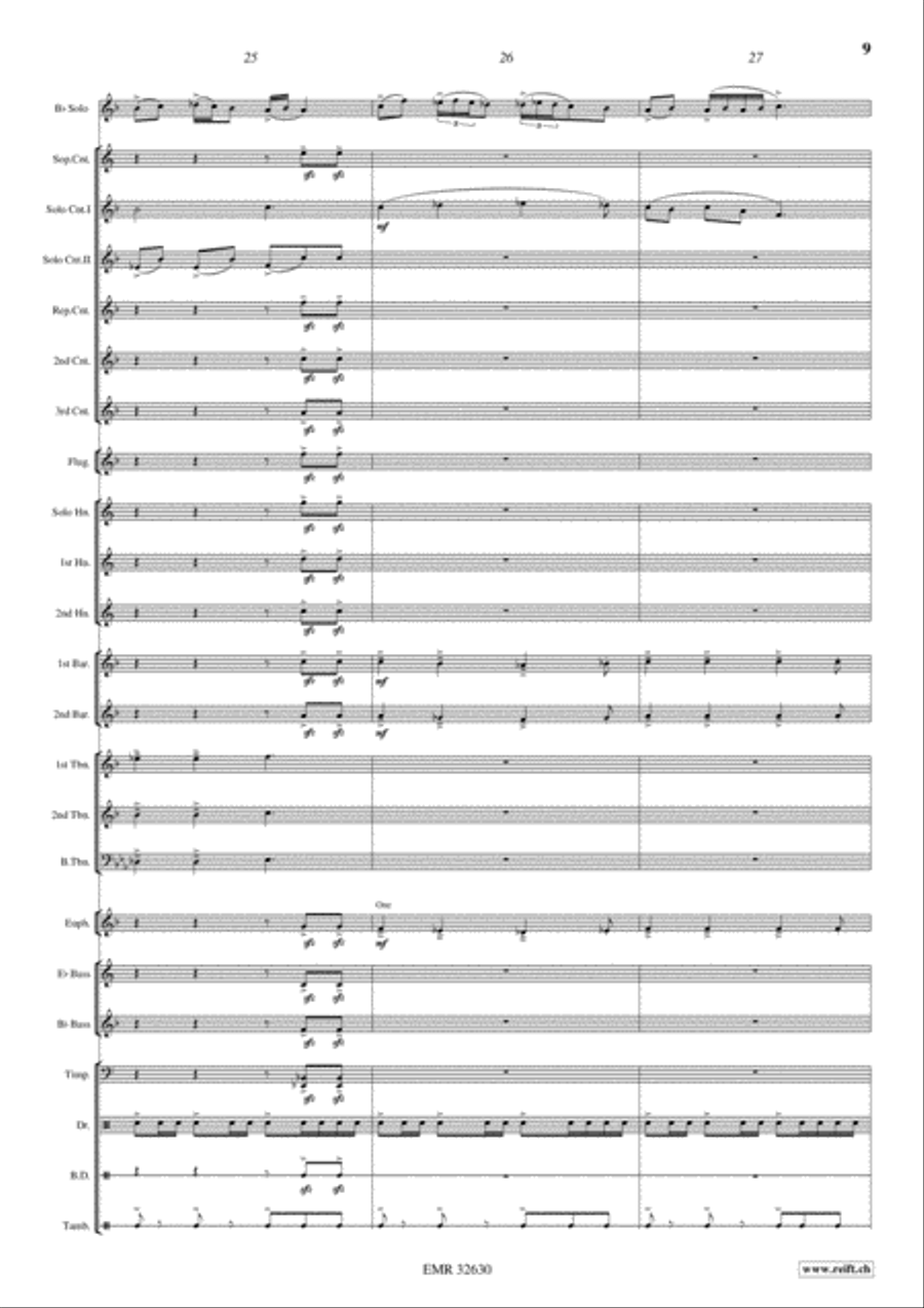 Bulgarian Festival Brass Band scores gallery preview page 10