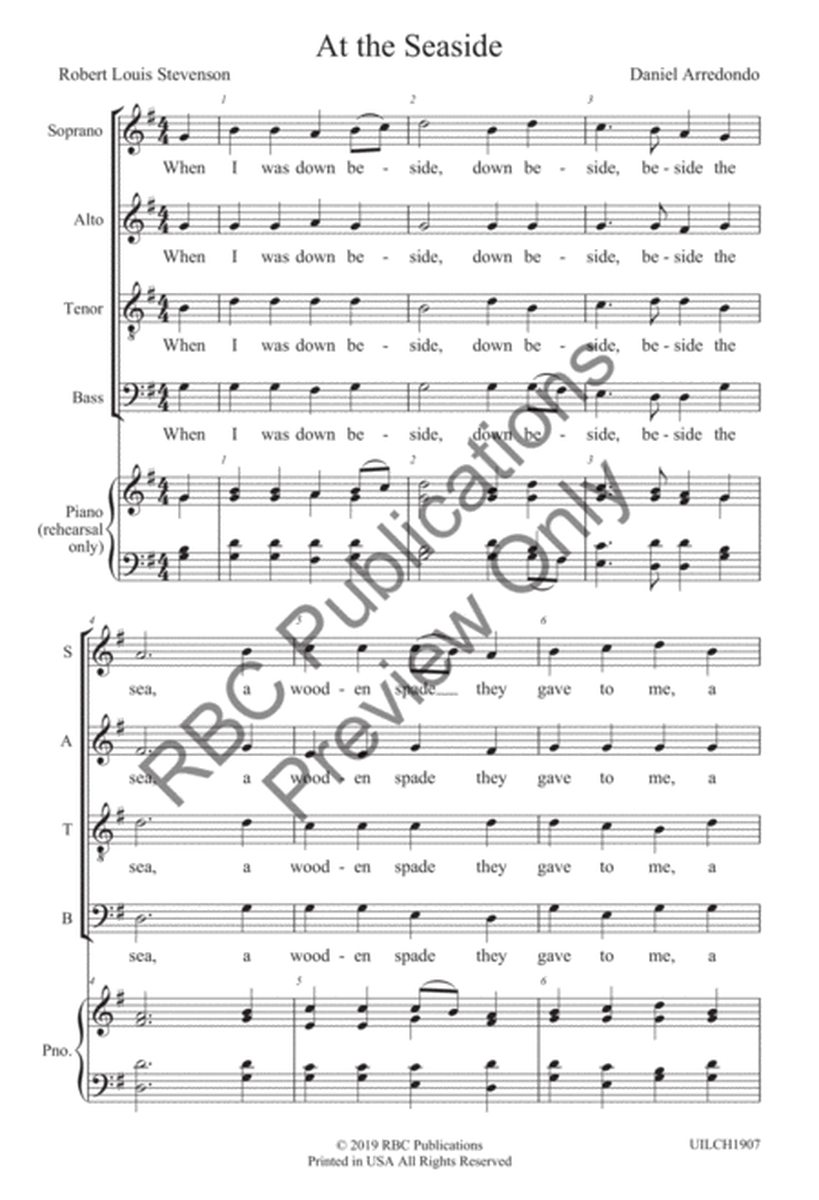 At the Seaside (SATB)