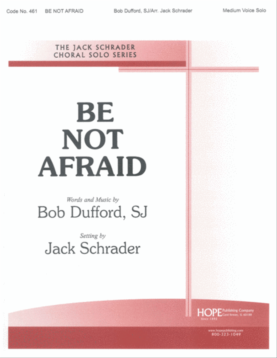 Be Not Afraid Medium Voice scores gallery preview page 1