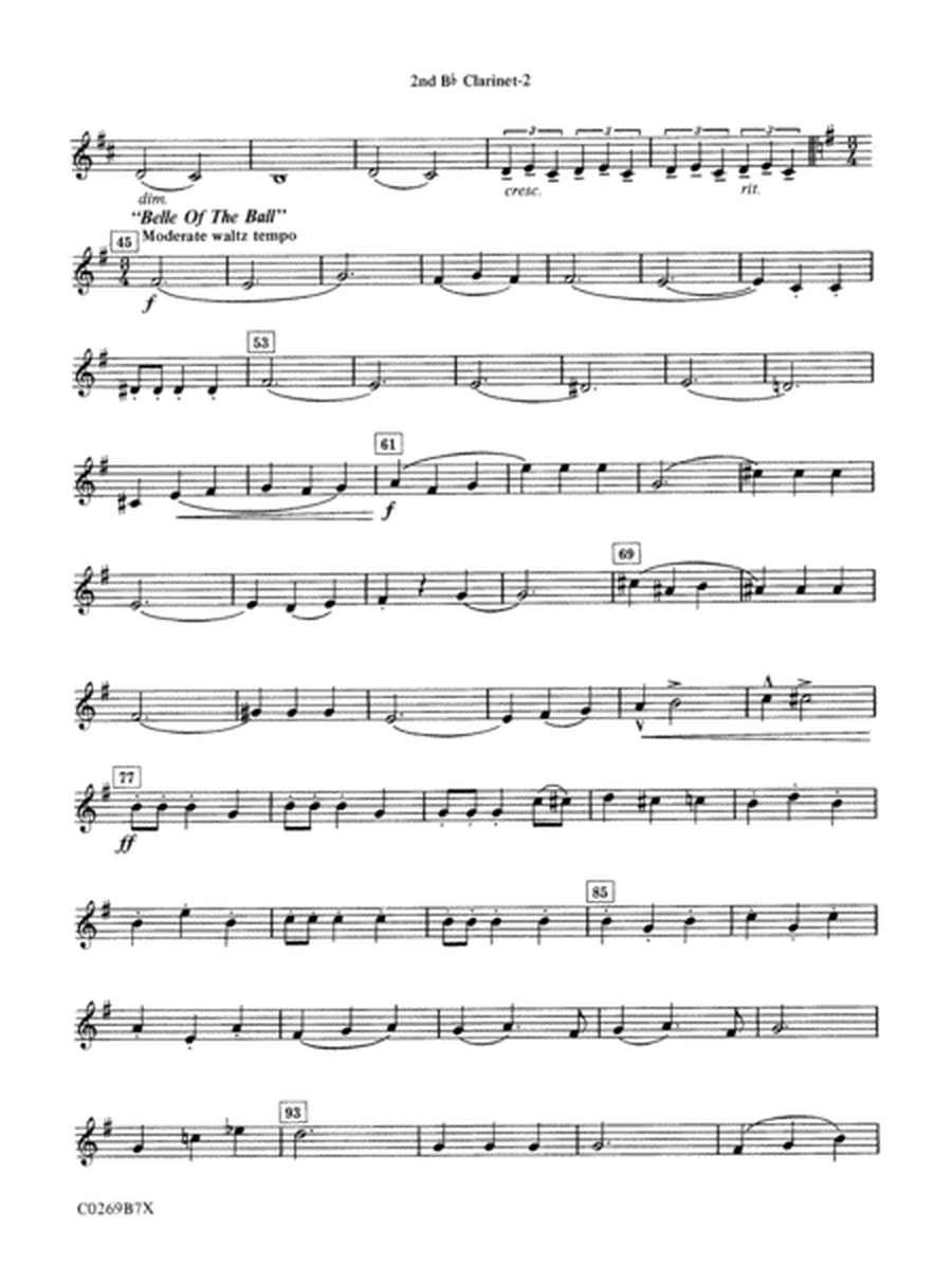 Leroy Anderson Favorites: 2nd B-flat Clarinet