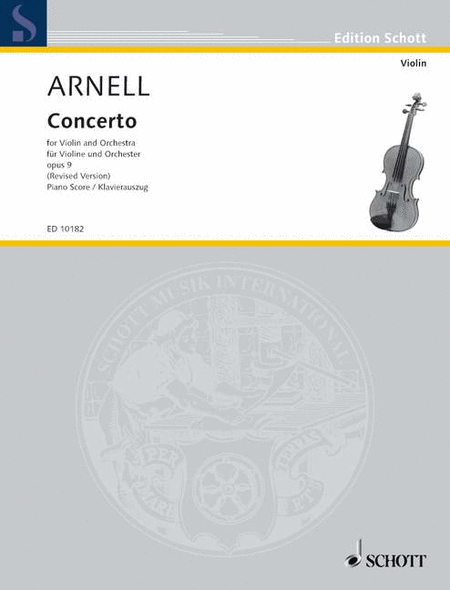 Arnell Concerto Vln Pft.red