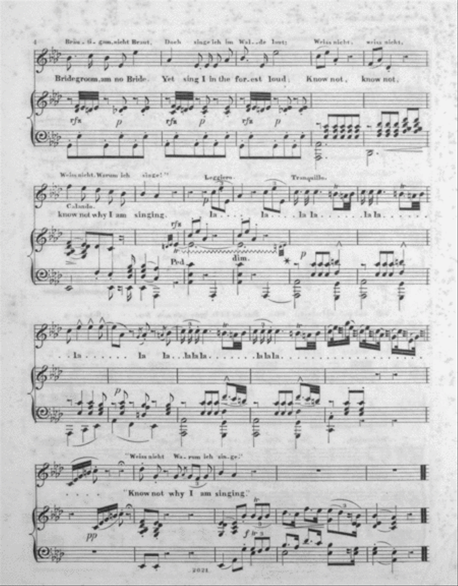 Jenny Lind's Bird Song Voice scores gallery preview page 3