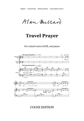 Travel Prayer (SATB and piano)