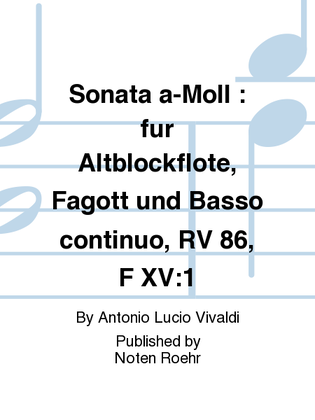 Sonata a-Moll
