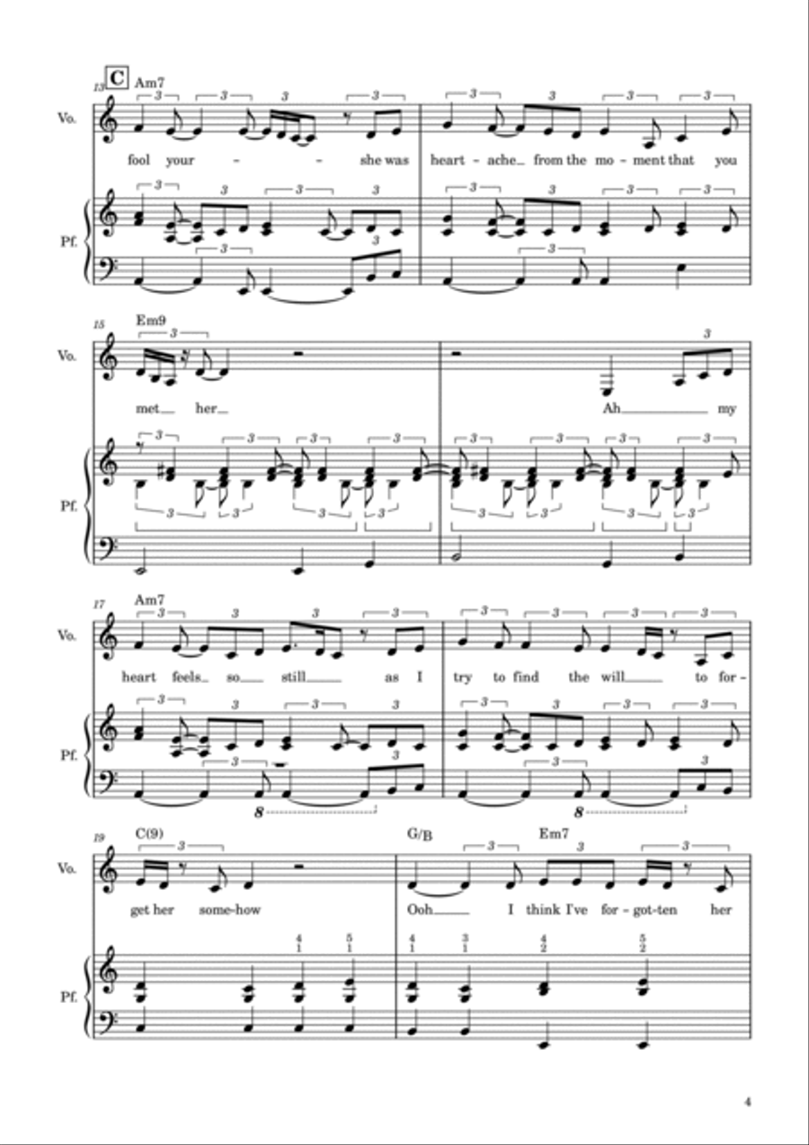 Forget Her Voice scores gallery preview page 5