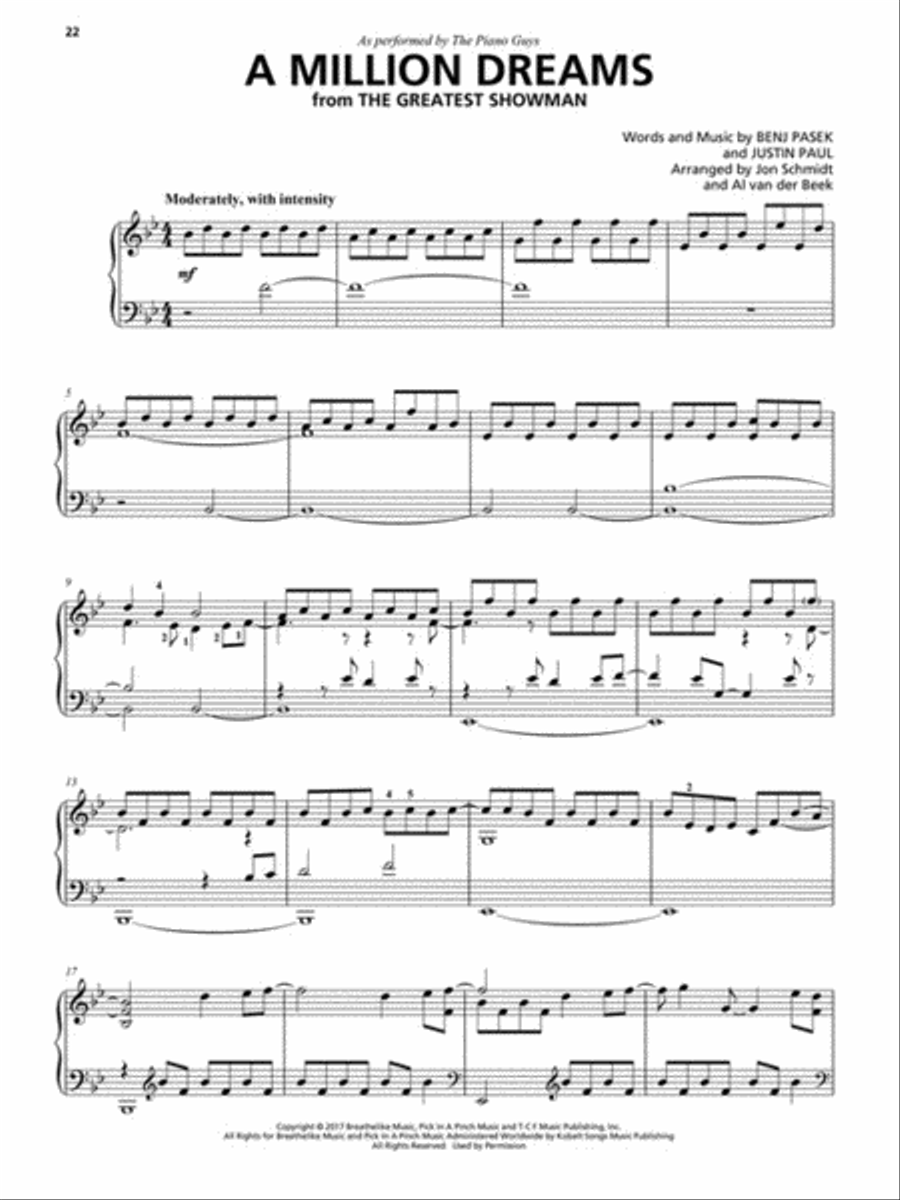 The Piano Guys – LimitLess Piano Solo scores gallery preview page 6