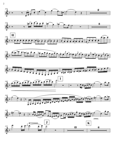 Weiss Clarinet Concerto solo Clarinet part in Bb Clarinet Solo - Digital Sheet Music